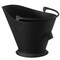 Indoor and Outdoor Black Iron Ash Bucket Use for Fire Pit, Wood Burning Stove, Grill
